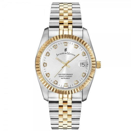 Inspiration 36mm Gold and Silver Stainless Steel