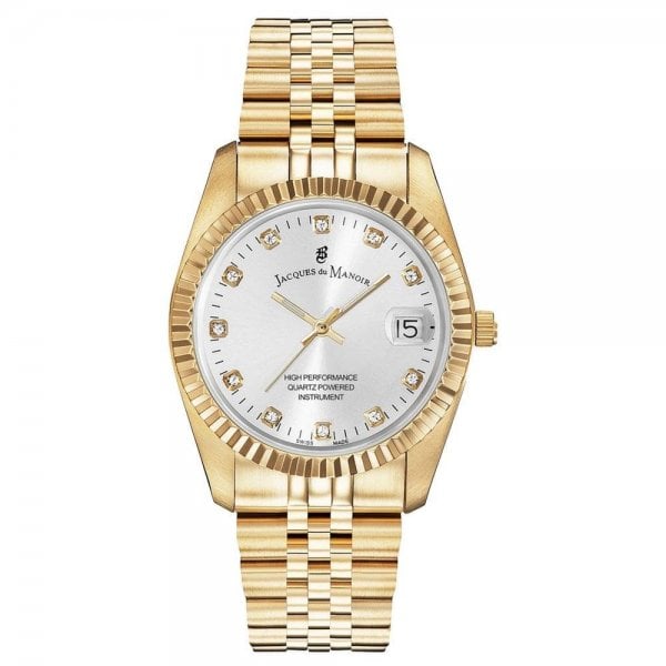 Inspiration 36mm Silver Dial and Gold Steel