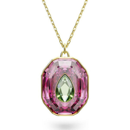 Chroma pendant, Mixed cuts, Medium, Multicolored