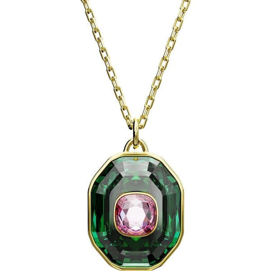 Chroma pendant, Mixed cuts, Small, Multicolored