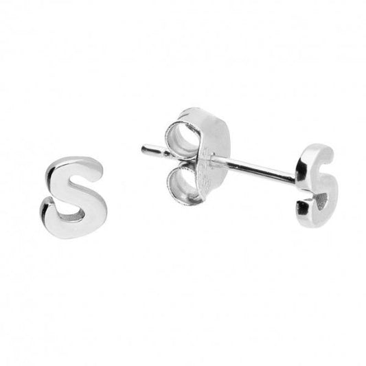 Small initial S stud
