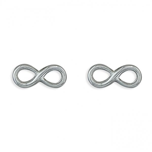 Small infinity stud Earrings