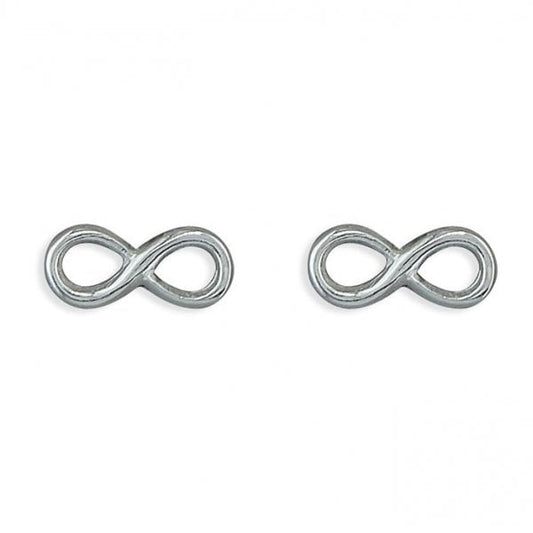 Small infinity stud Earrings