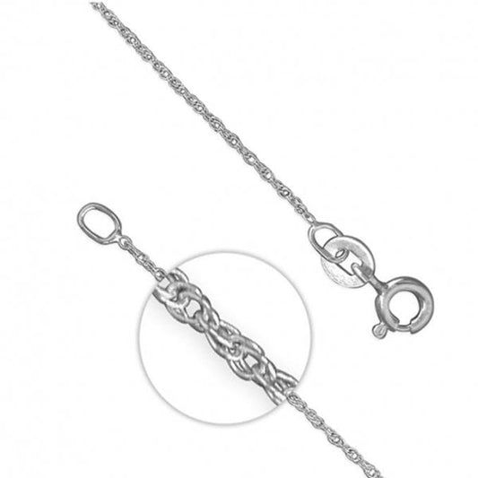 41cm/16in fine Prince of Wales rope Necklace