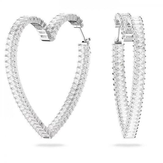 Matrix hoop earrings