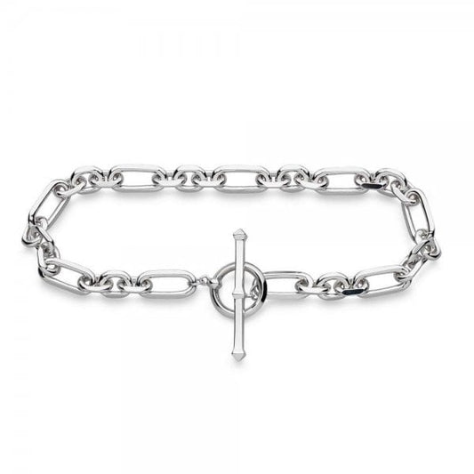 Revival Astoria Figaro 7.5" Chain T-Bar Bracelet