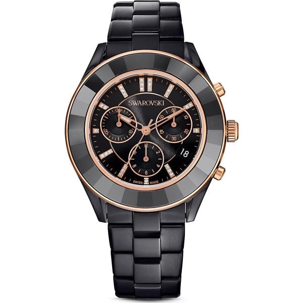 Octea Lux Sport watch, Swiss Made, Metal bracelet