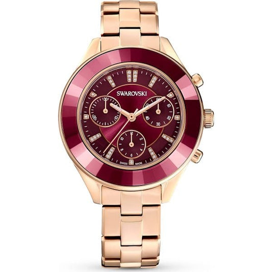 Octea Lux Sport watch, Swiss Made, Metal bracelet