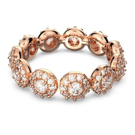Constella ring, Round cut, Pavé, S55