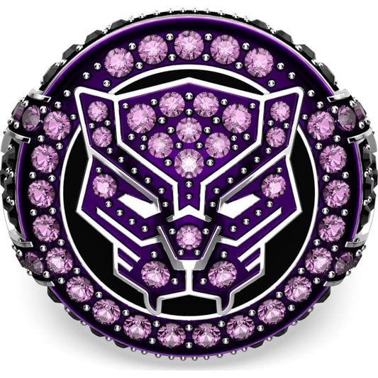 Black Panther © MARVEL ring,  Purple, S62
