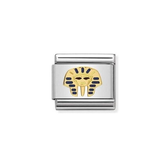 Gold Head of Pharaoh Charm
