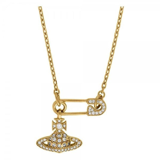 Ladies Gold Plated Lucrece Necklace