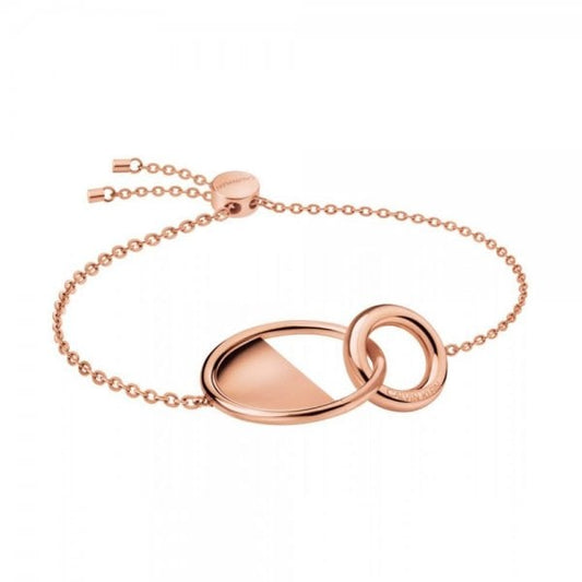 CK Locked Rose Gold Bracelet