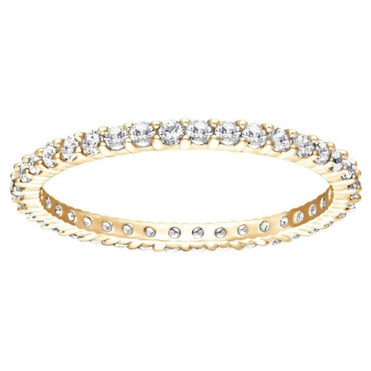 Vittore ring White, Gold-tone plated SIZE 50
