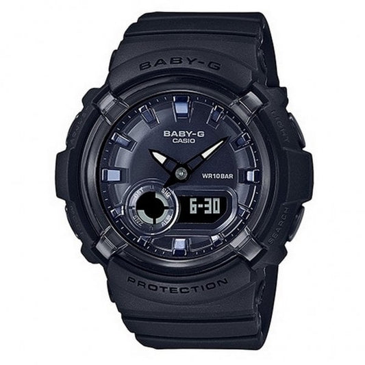 Casio Baby-G Black Resin Strap Black Dial Watch