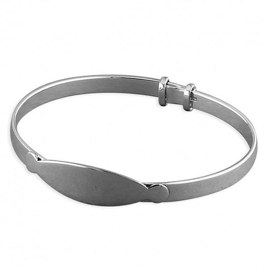 Sterling Silver Bangle - Baby Size