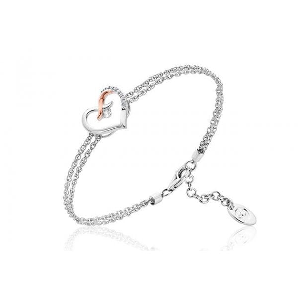 Clogau Kiss White Topaz Bracelet