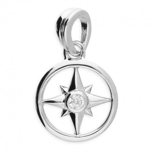 Sterling Silver Pendant - Compass