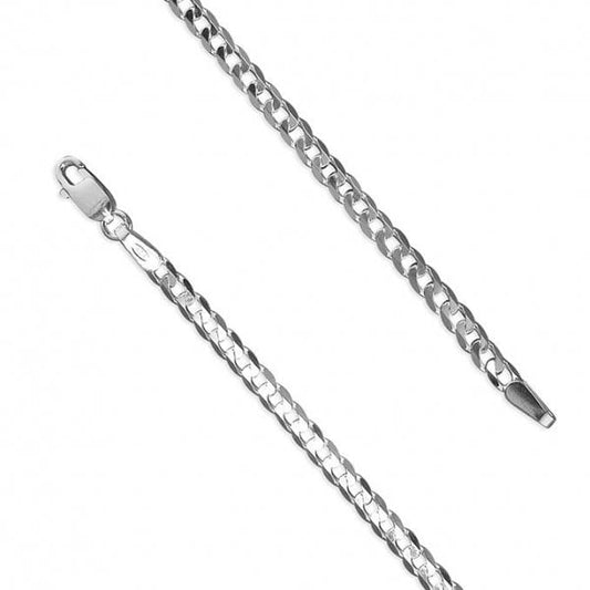 Sterling Silver Necklace/Chain 51cm