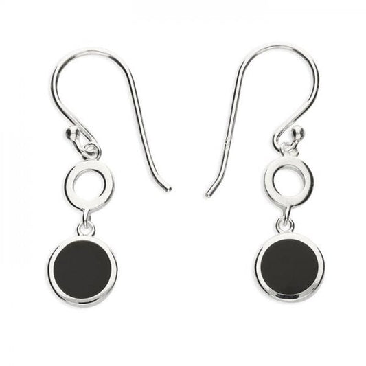 Sterling Silver Earrings - Black Onyx