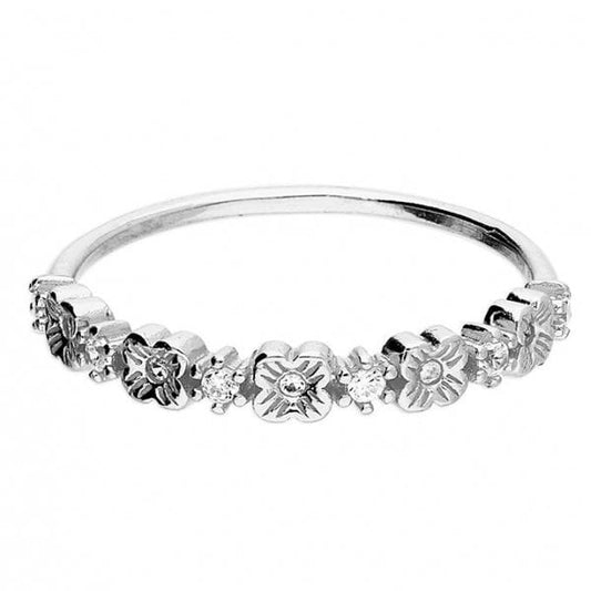 Sterling Silver Ring - Size N