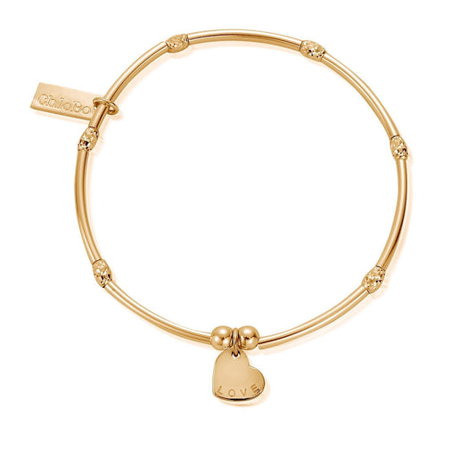 Mini Noodle Sparkle Rice Love Heart Bracelet