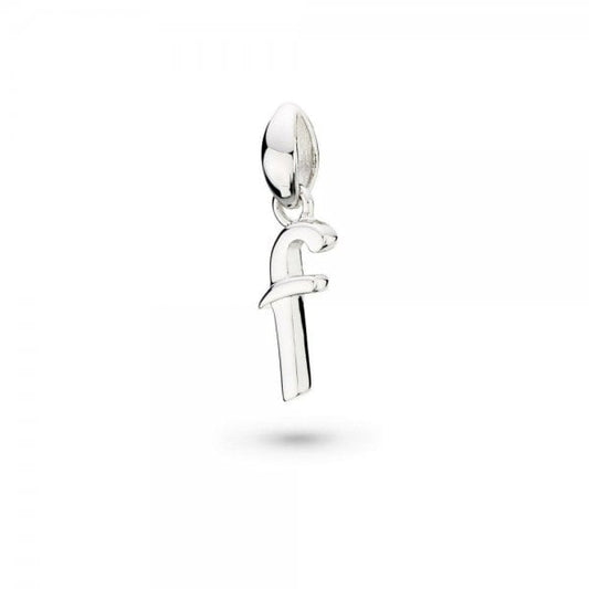 Signature Skript Lowercase f Charm Pendant