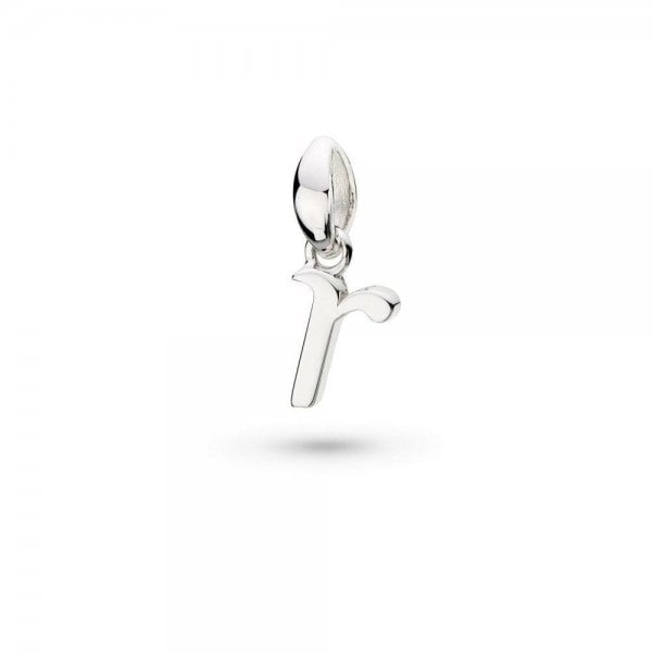 Signature Skript Lowercase r Charm Pendant