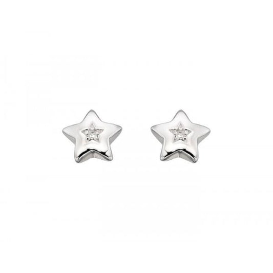 Diamond Star Earrings