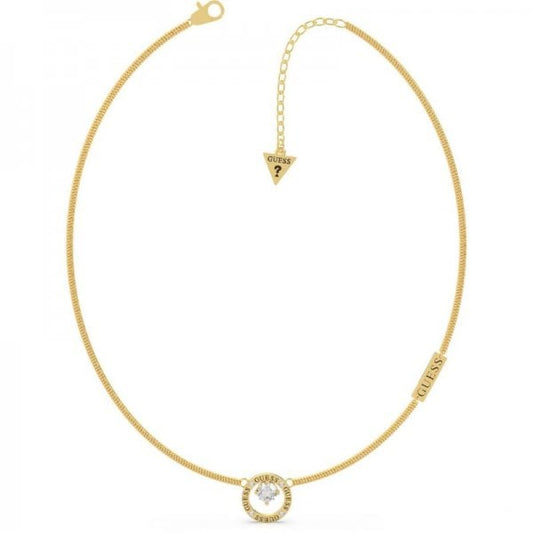 All Around You Gold Crystal Ladies Necklace