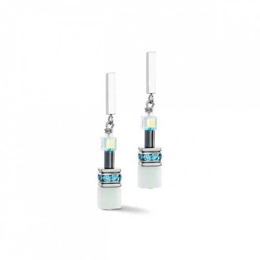 Shape Mix Multiwear Earrings Mint Green