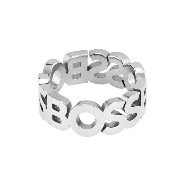 KASSY STAINLESS STEEL GENTS RING (medium)
