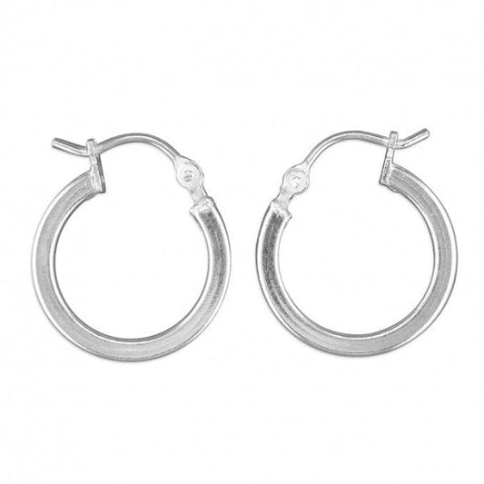 Sterling Silver Sleepers 16mm