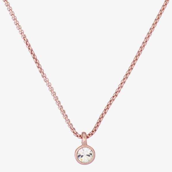 Ted Baker SININAA Rose Gold Tone Crystal Pendant