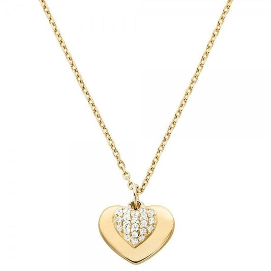 Kors Love Gold Plated Necklace