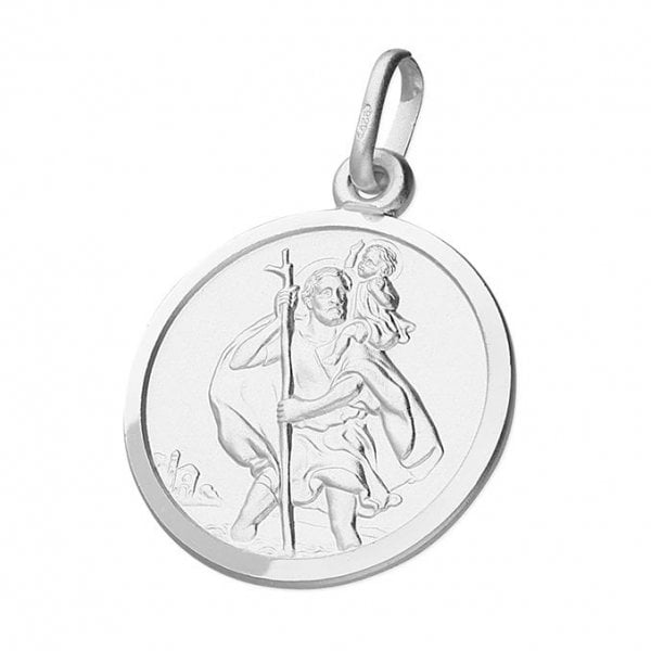 Sterling Silver St Christopher Pendant