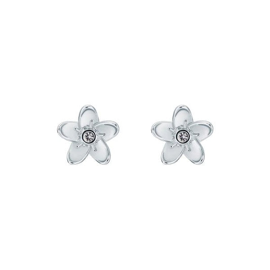 Ted Baker Beaauu Blossom Stud Earrings Silver