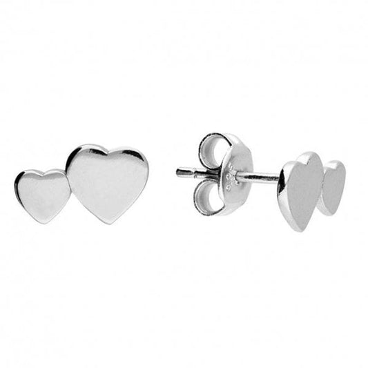 Sterling Silver Earrings - Hearts