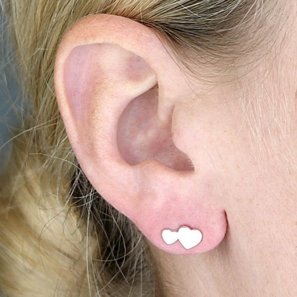 Sterling Silver Earrings - Hearts