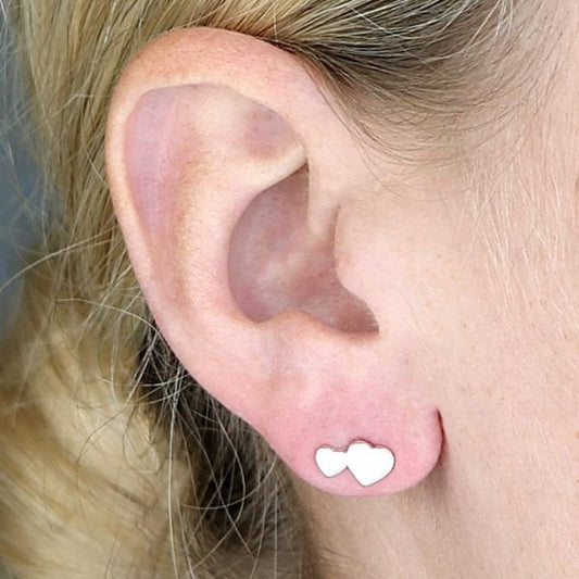 Sterling Silver Earrings - Hearts