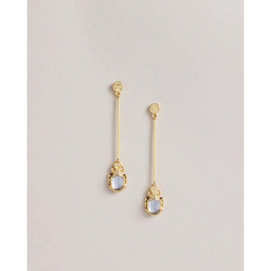 Love Bug Crystal Drop Earrings