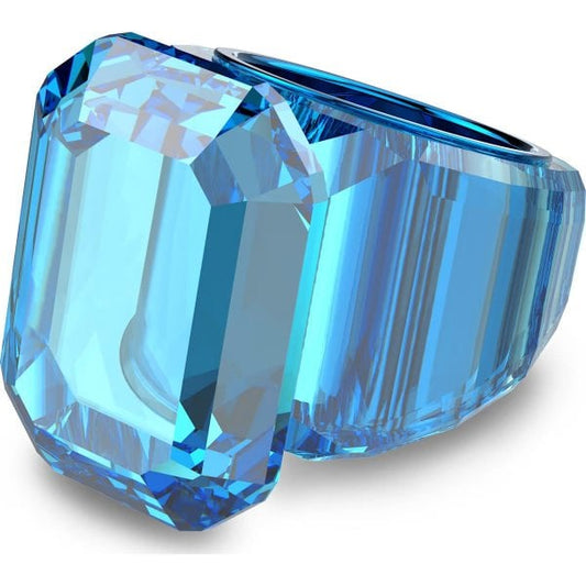 Lucent cocktail ring, Octagon cut, Blue S60