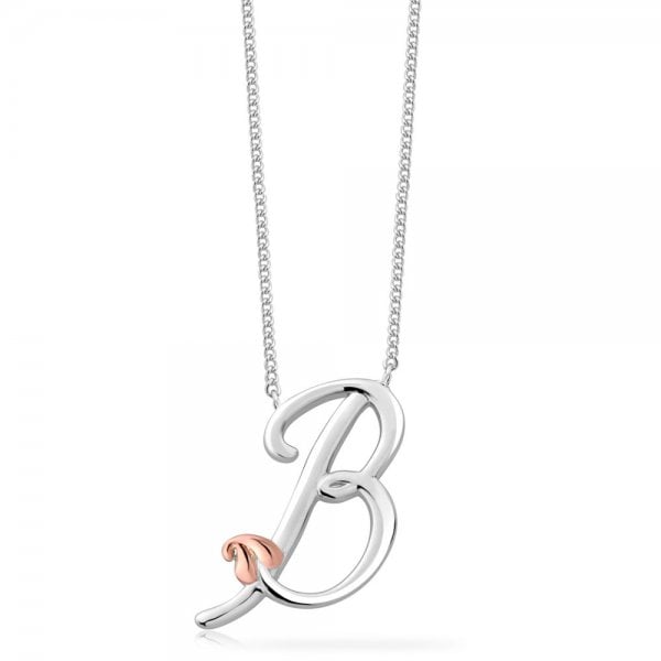 Tree of Life Initials Necklace - Letter B