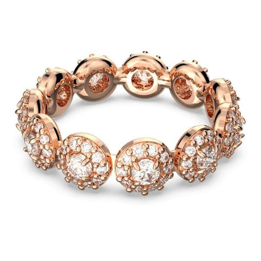Constella ring, Round cut, Pavé, S58