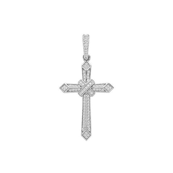 SILVER CS SET CROSS