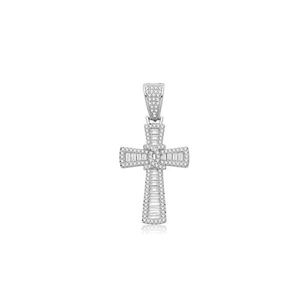SILVER CZ CROSS