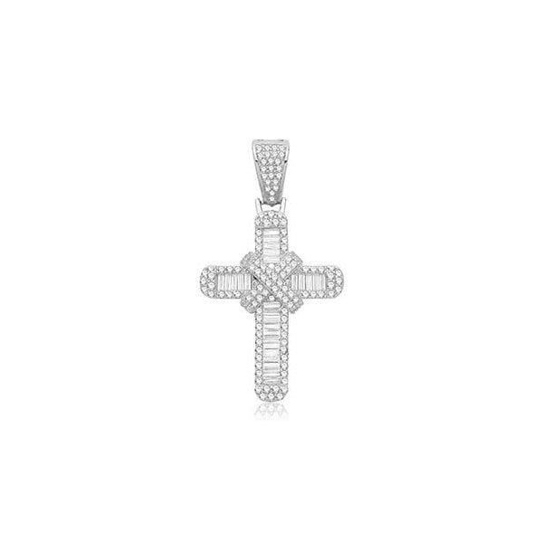 SILVER CZ CROSS