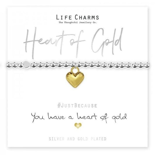 HAVE A HEART OF GOLD BRACELET
