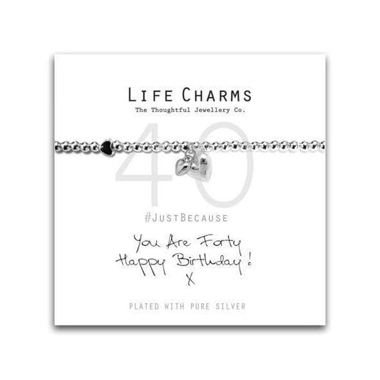 40th Birthday Bracelet