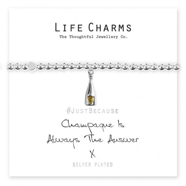 Champagne is always the answer Bracelet